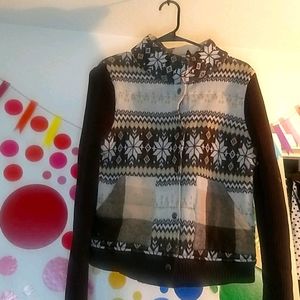 ❄️Freaks & Geeks Fun fair Isle Winter Jacket